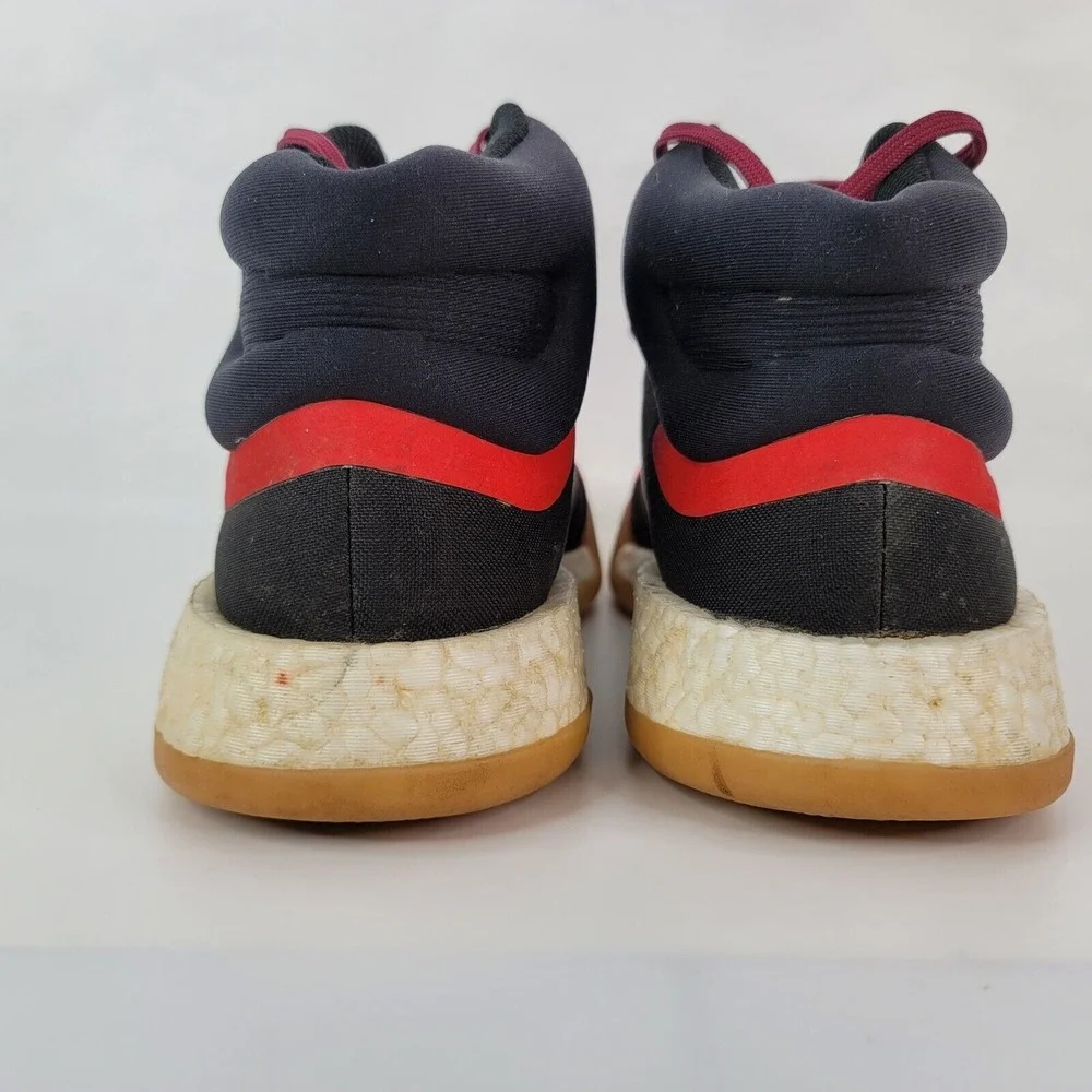 Adidas Marquee Boost J Basketball Shoes Youth / Men 7 BB9319‎ Red Black Gray